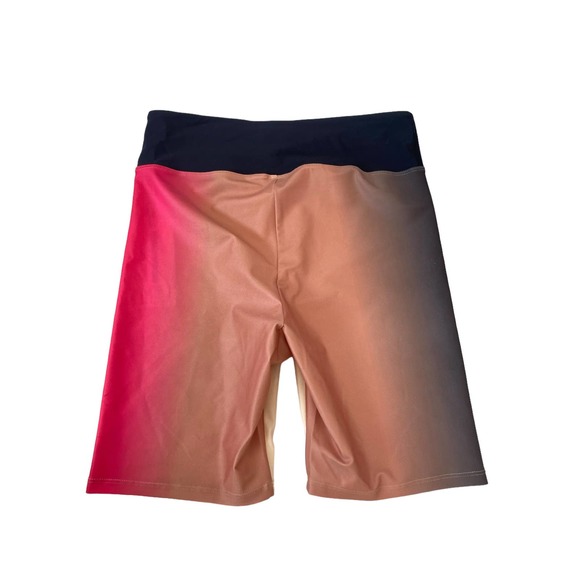 P.E Nation Momentum High Rise Bike Short Ombre Gradient Large - Picture 6 of 6